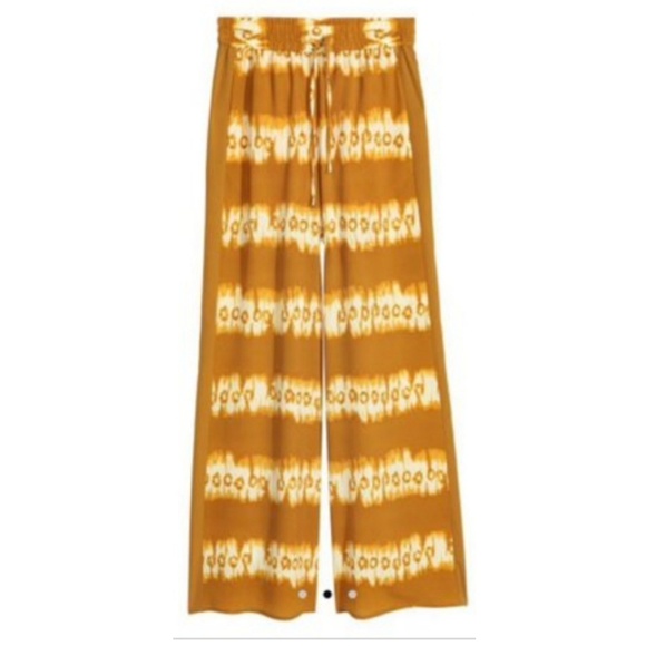 H&M Tie Die Mustard Pants - Picture 1 of 3